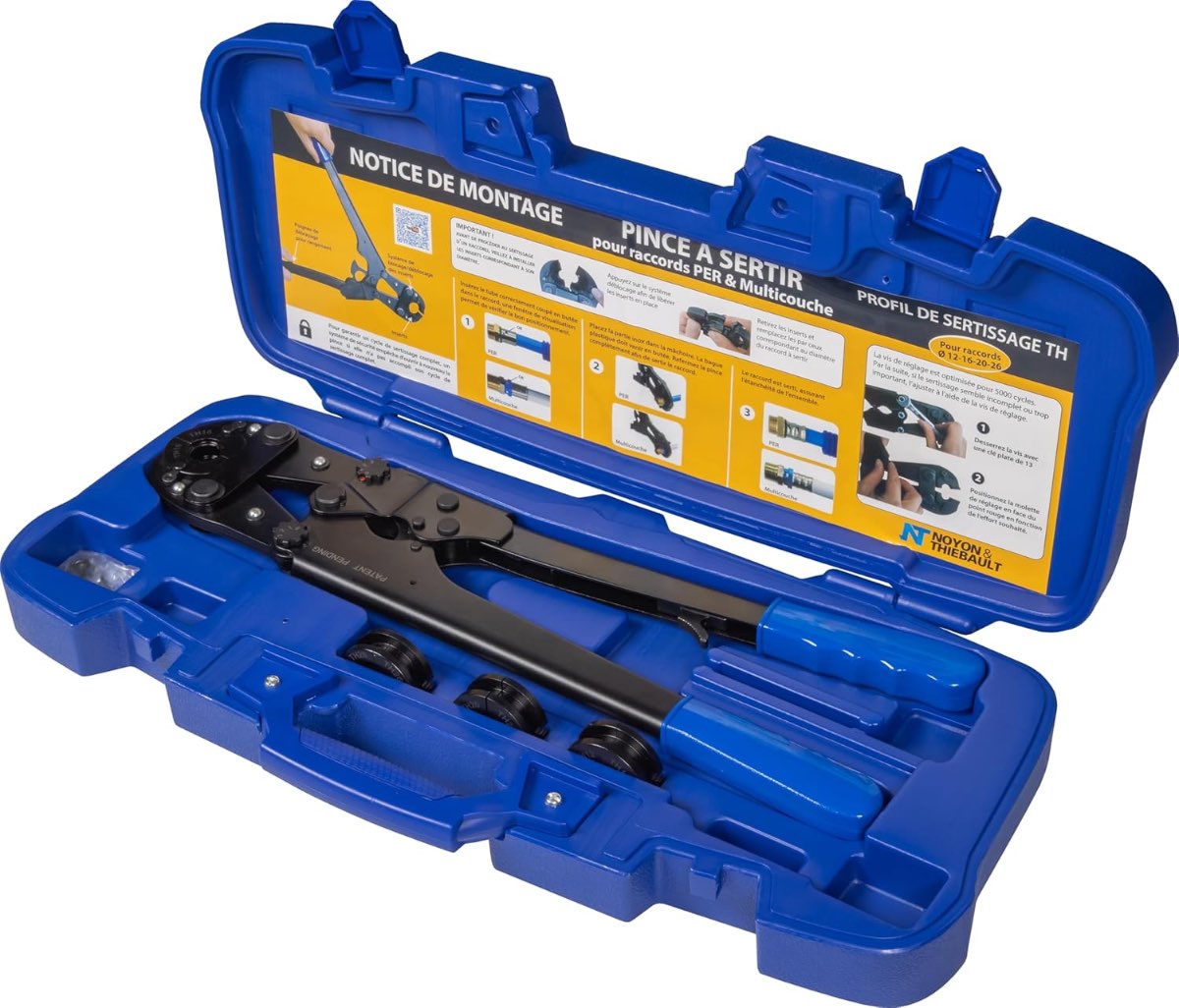 Pince à sertir multicouche