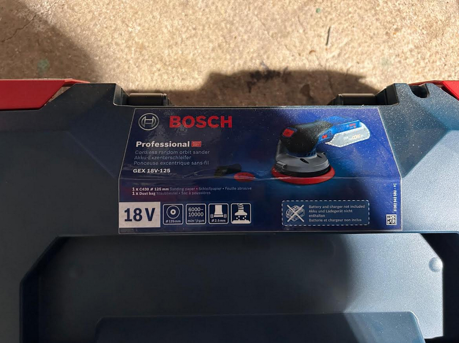 🌀 Location ponceuse BOSCH Professional – Sans fil