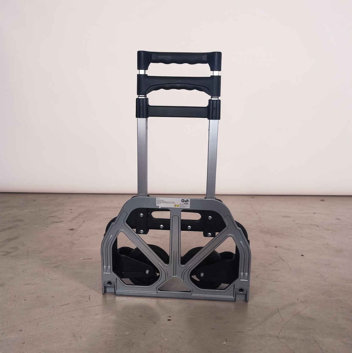 Location diable pliant/rétractable en alu, charge 70kg, 100cm