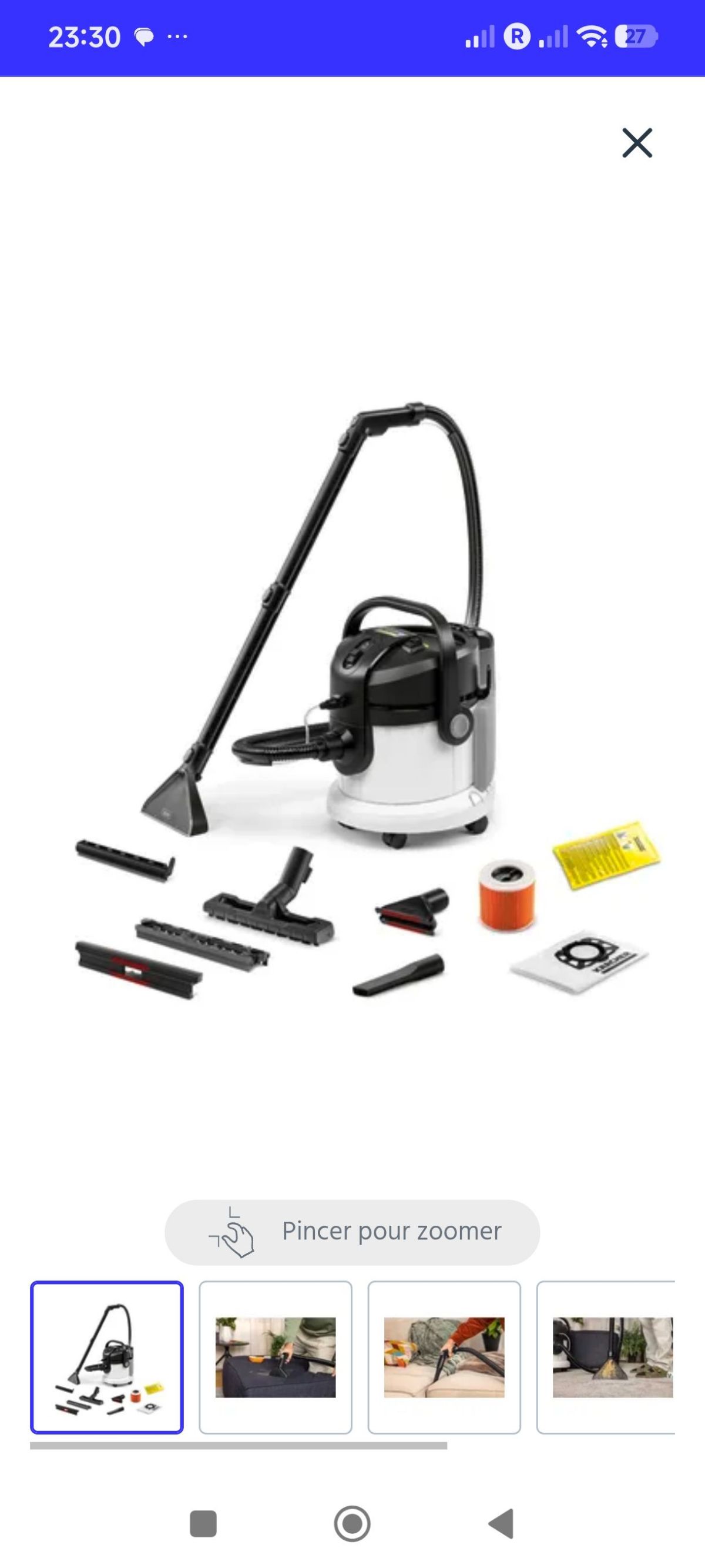 Shampouineuse Kärcher SE4